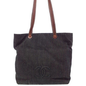 Chanel Cocomark Denim Tote Bag